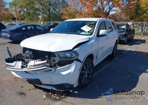 2018 Dodge Durango Gt Awd из США, поврежденный, VIN 1C4RDJDG6JC345493